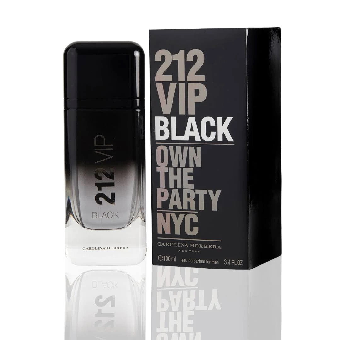 Carolina Herrera Mens 212 VIP Black Eau de Parfum For Unisex • 100ml