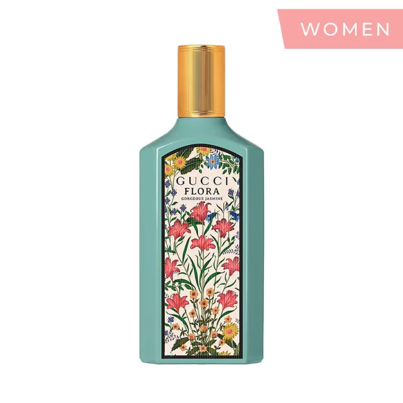 Guccii Floraa Gorgeous Jasmine Perfume Green bottle 100ml