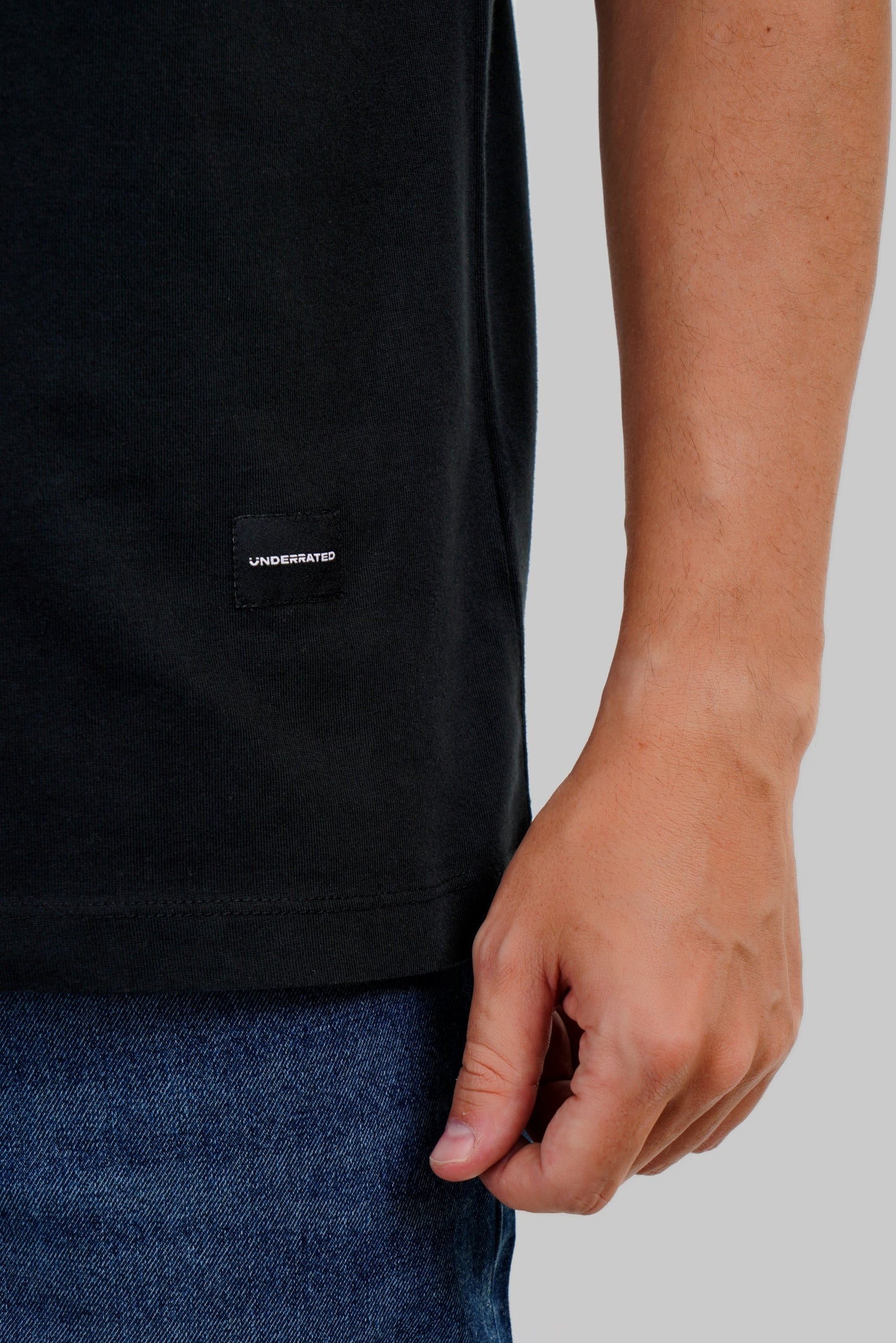Next Stop Unknown Black Oversized Fit T-Shirt Men