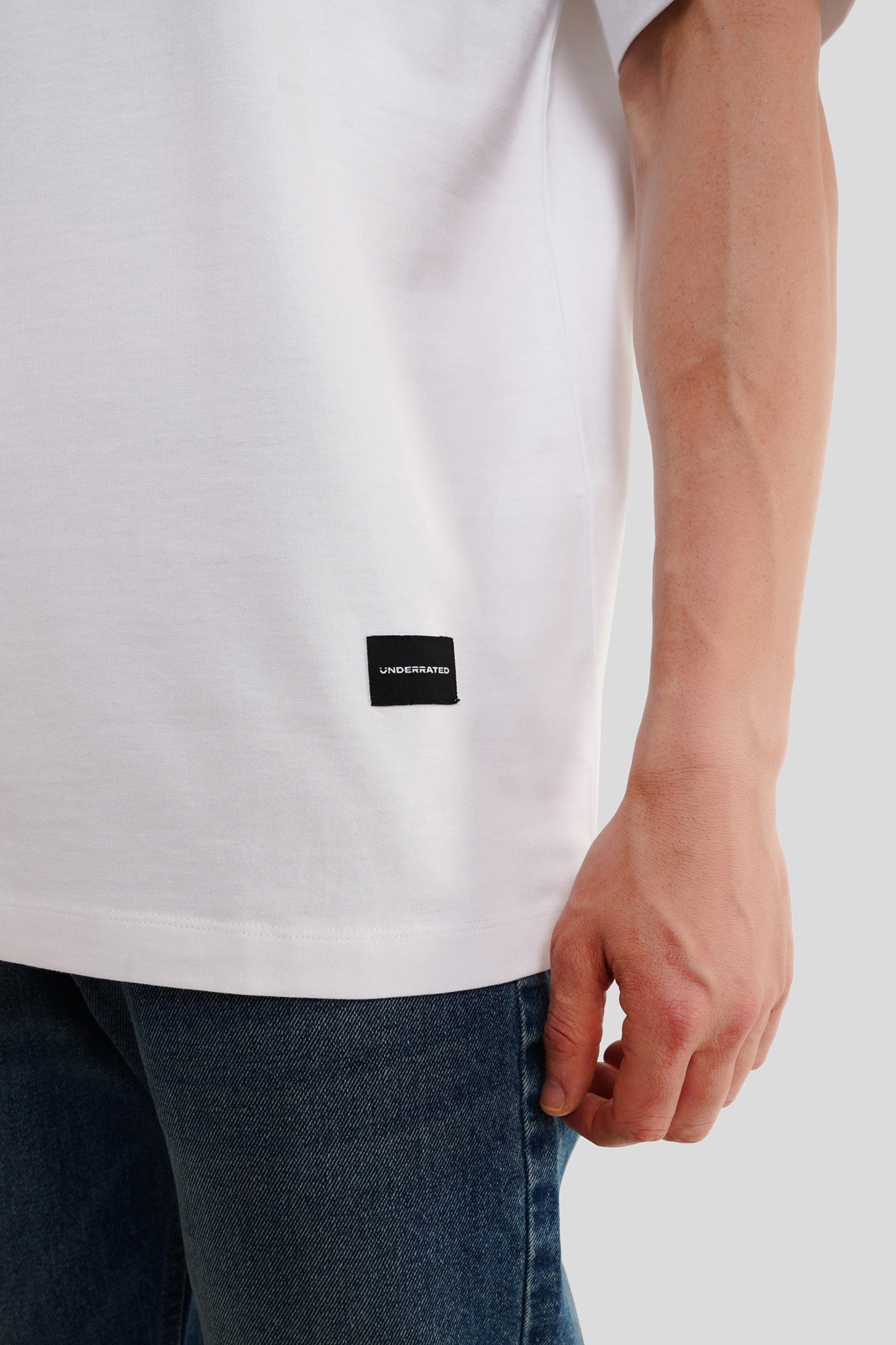 Got Wasted White Oversized Fit T-Shirt Men