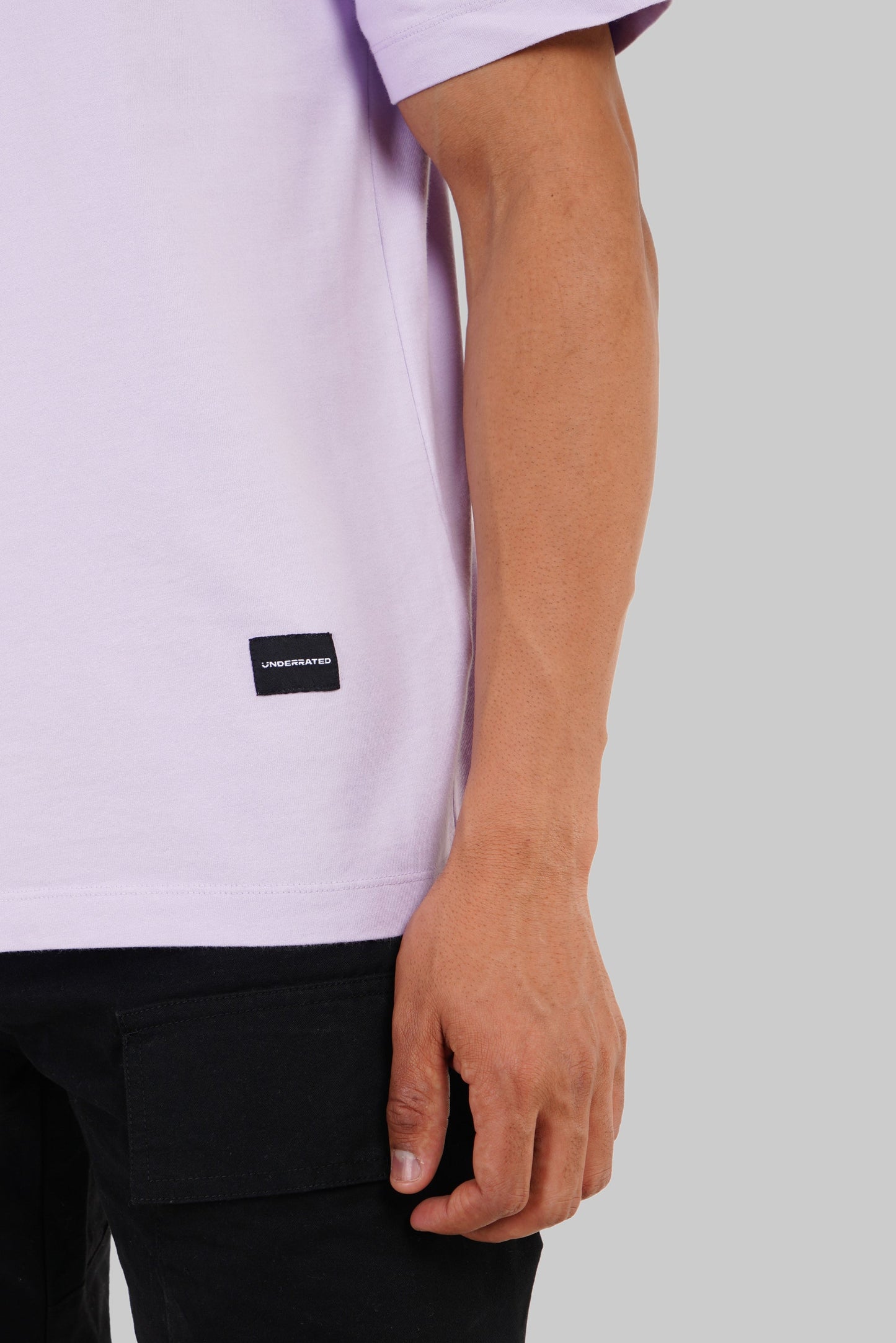 Enjoy Now Lavender Oversized Fit T-Shirt Men