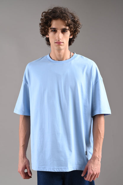 Pack of 4 Baggy T-shirts - Red/Lilac/White/Blue