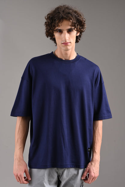 Pack of 3 Baggy T-shirts - Navy/Red/Blue