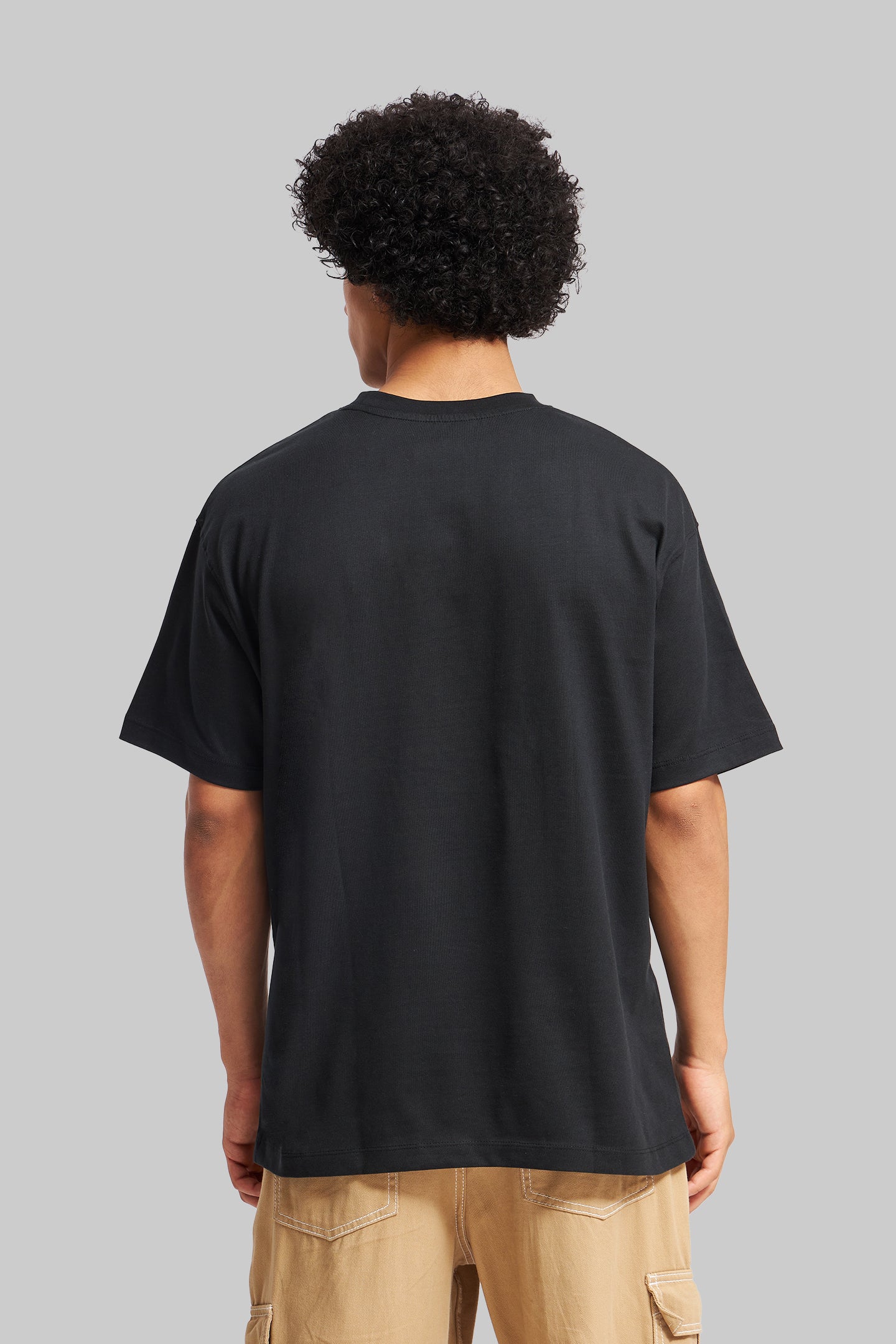 Tupac Eyez On Me Black Oversized Fit T-Shirt Men