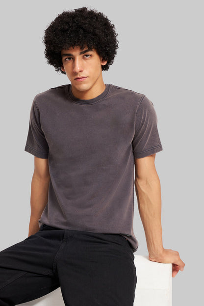 Pack of 5 Regular Fit T-shirts - Red/Navy/Grey/Black/Green