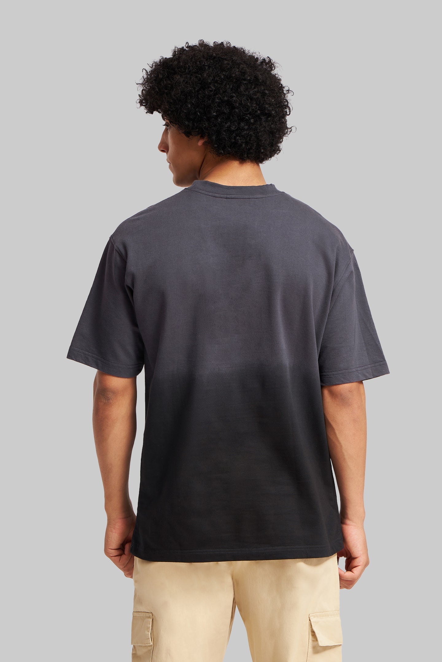 URC Badge Grey Ombre Washed T-shirt