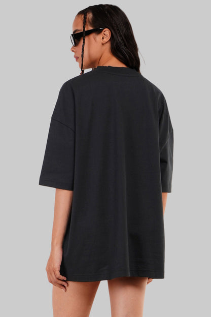 Bored Black Baggy Fit T-Shirt Women