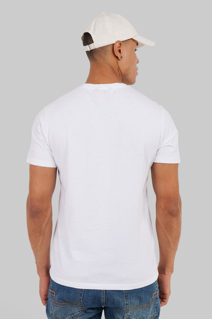 URC Future White Regular Fit T-Shirt Men