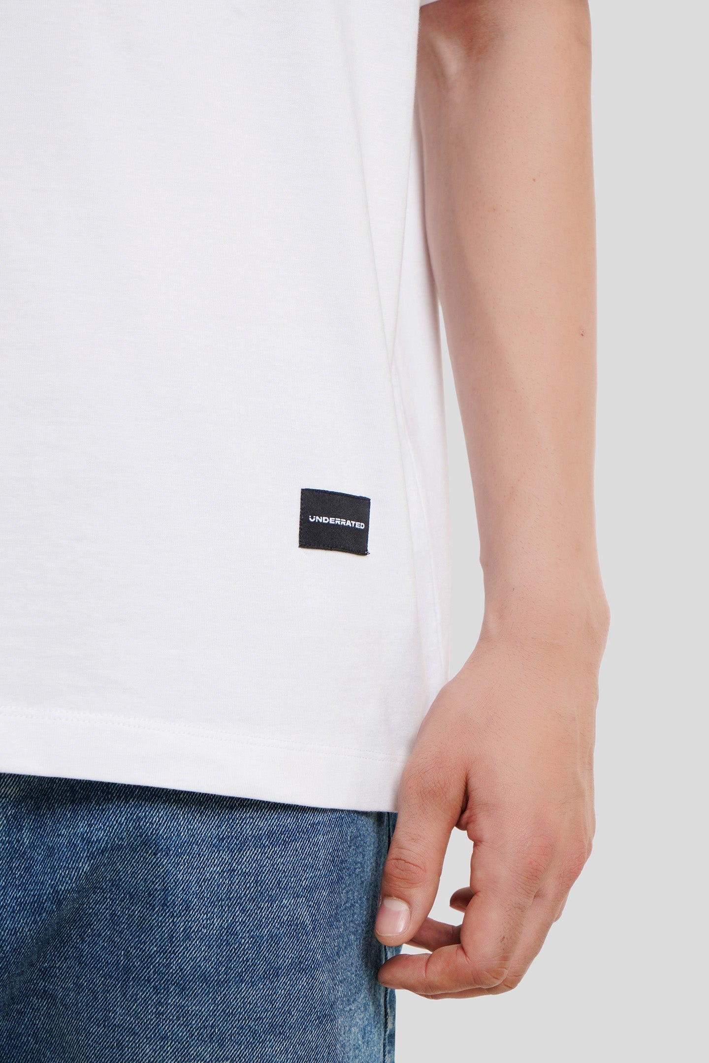 All Things Take Time Graphic White Oversized Fit T-Shirt Men