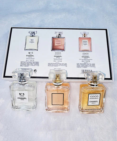 Ch*nel Gift Set (Pack of 3)