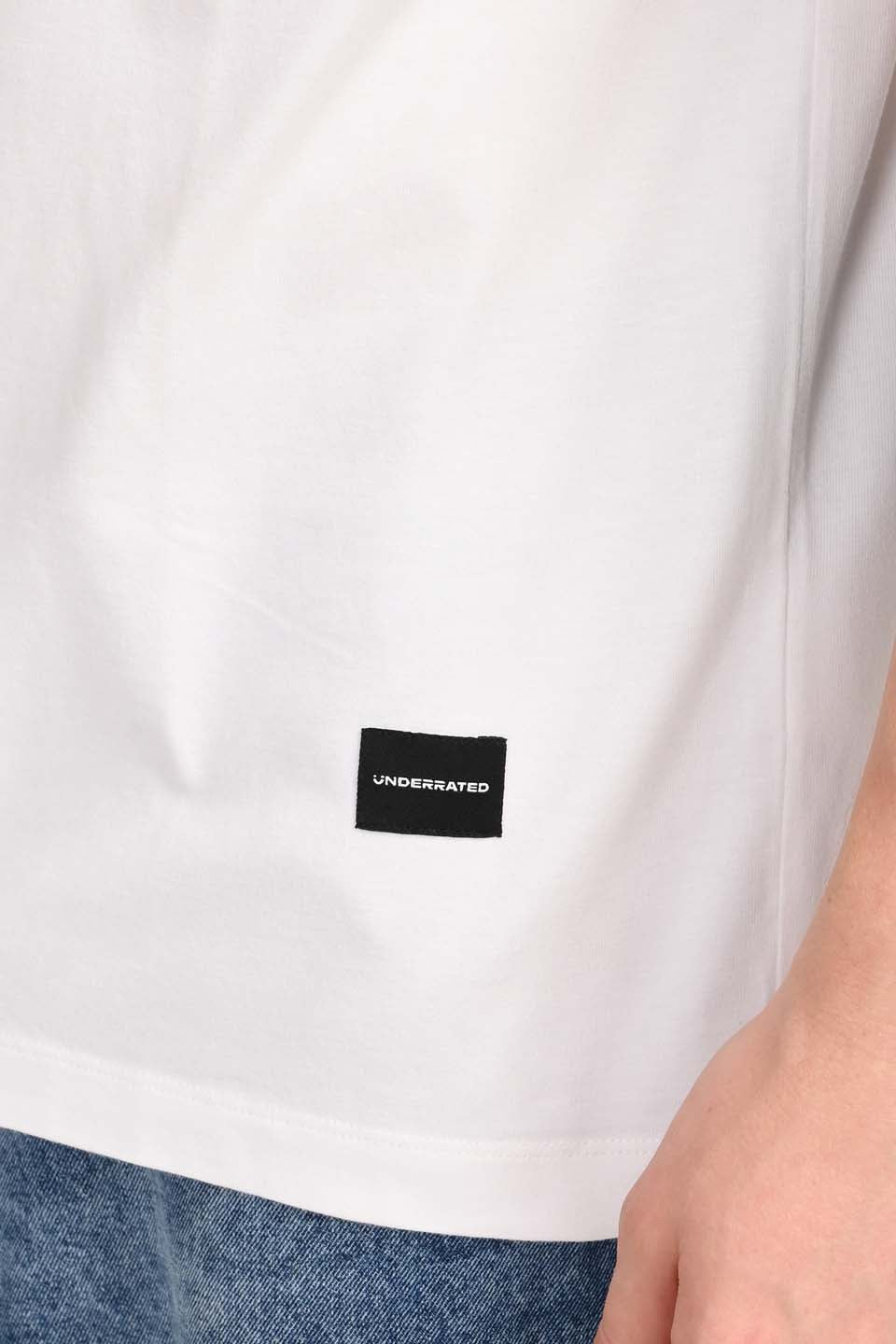 Taste the Timeless White Oversized Fit T-Shirt Men