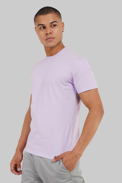 Pack of 5 Regular Fit T-shirts - Liliac/Blue/Navy/Black/White