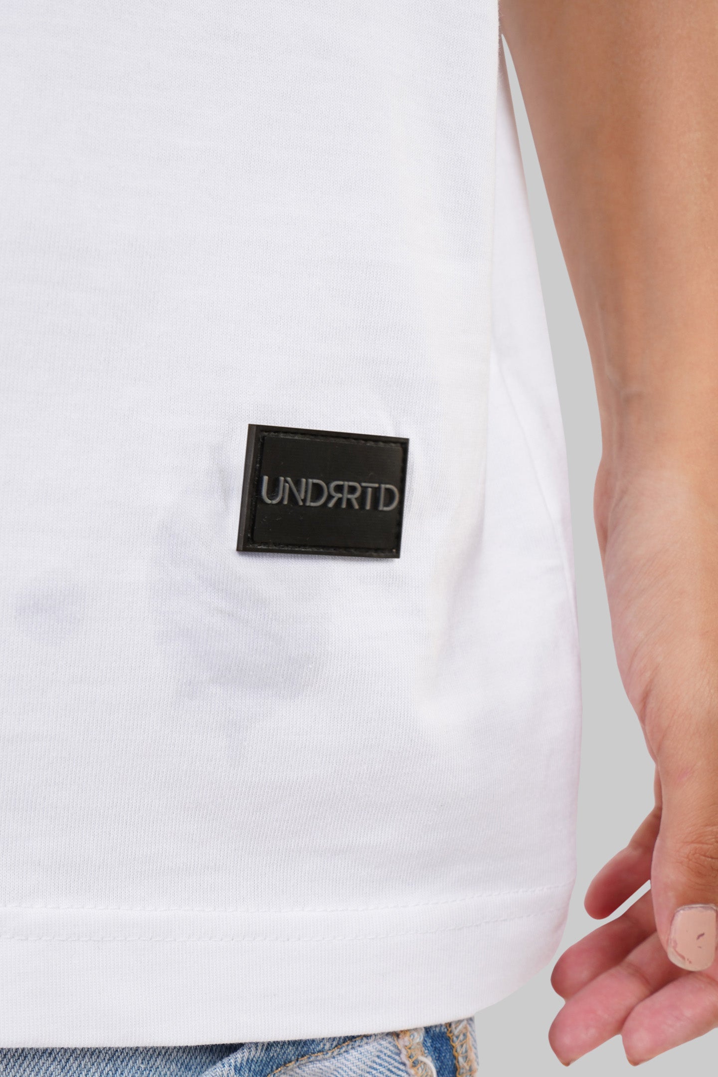 Money Golden Power White Baggy Fit T-Shirt Women
