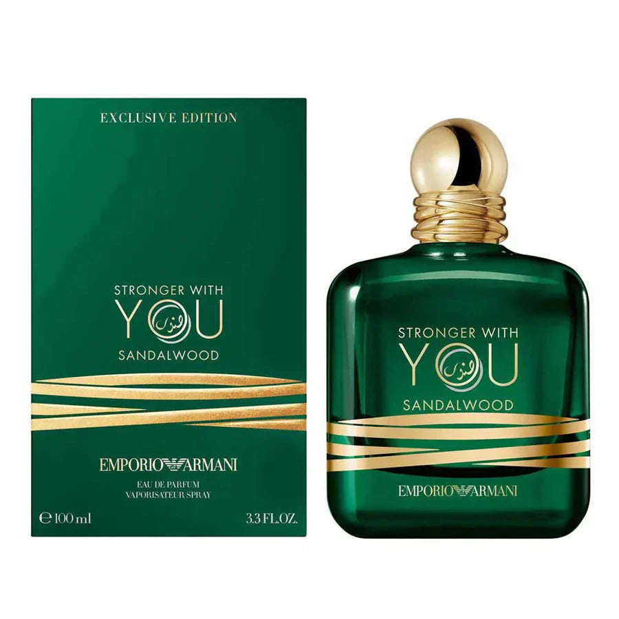 Emp*rio Arm*ni Str*nger With You Sandalwood EDP for Men 100ML