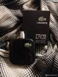 Lac*ste Eau de N*ir for Men • 100ml