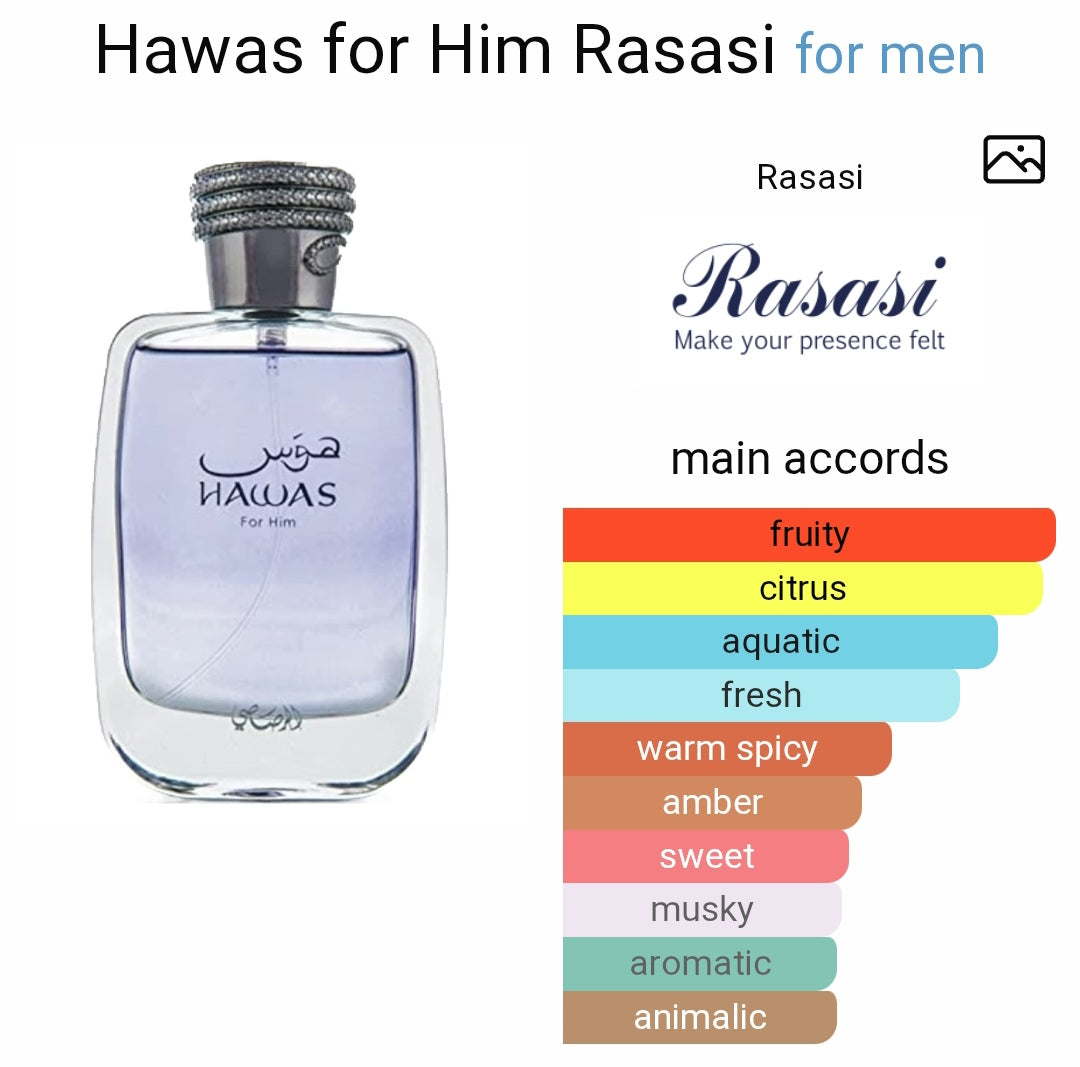 Ras*si Hawas For Him EDP 100ml